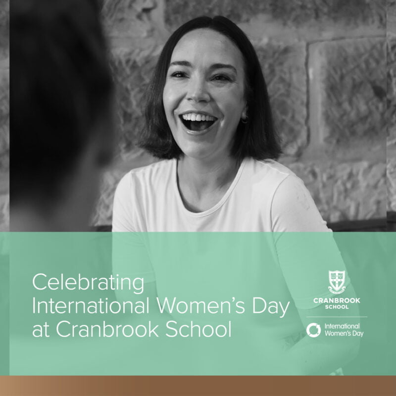 Celebrating International Women’s Day at Cranbrook School: Sophie Boniface